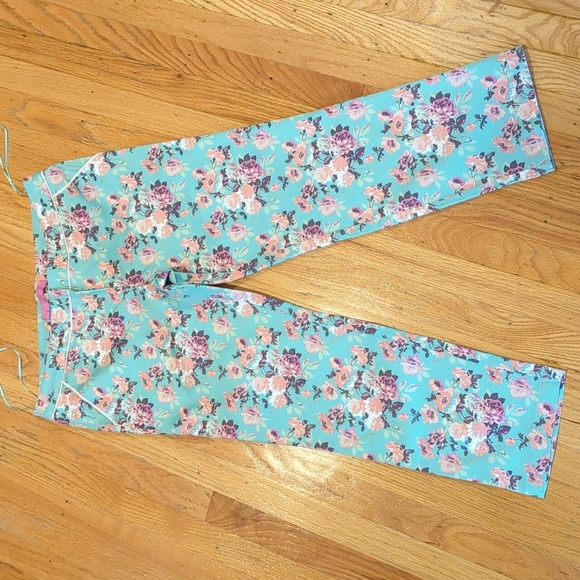 Turquoise pedal pushers - Picture 1 of 4